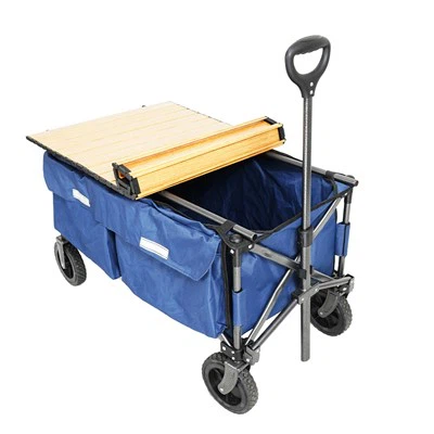 Outdoor Utility Collapsible Folding Wagon With Table