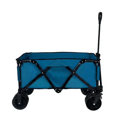 Steel Frame Collapsible Camping Folding Wagon Utility Cart