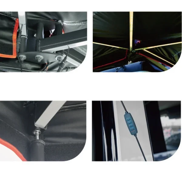 270 Degree Vehicle Shelter Car Side Awning Tent For SUV