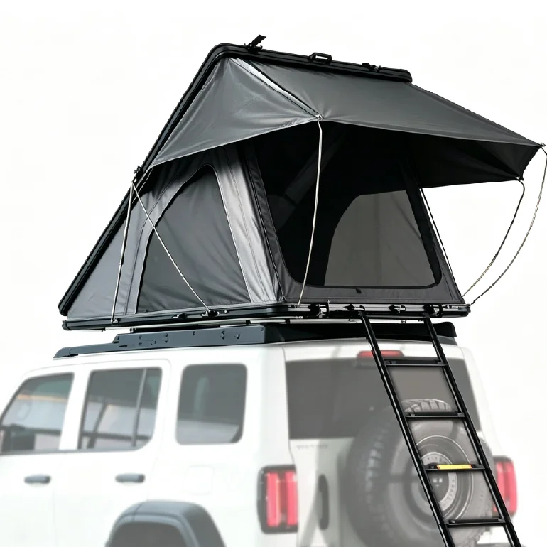 Ultra-Thin Lightweight Aluminum Wedge Rooftop Tent suppliers