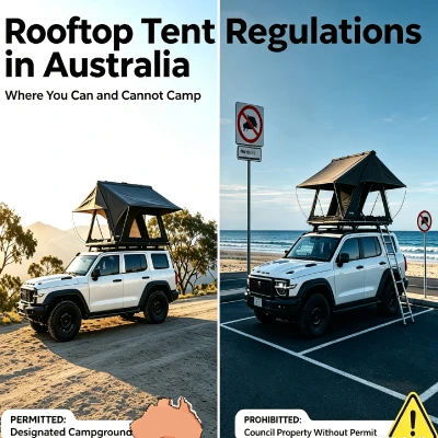 Rooftop Tent Regulations in Australia: Where You Can and Cannot Camp