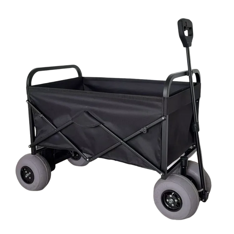 Powderful Electric Beach Trolley With Big Pneumatic Wheels