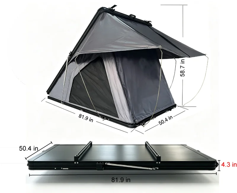 Ultra-Thin-Rooftop-Tent-size Ultra-Thin-Rooftop-Tent-size