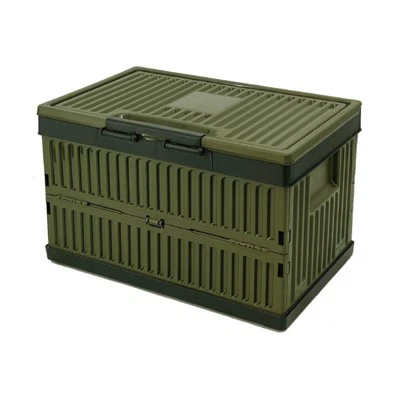 35L/60L Plastic Boxe Stackable Storage Bins With Lids
