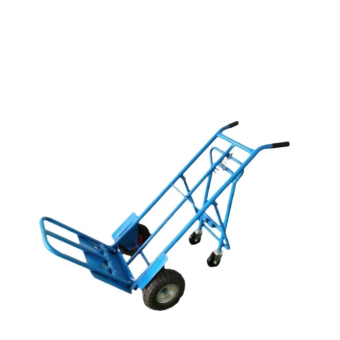 Hand Truck Trolley Cart With Pneumatic Wheel