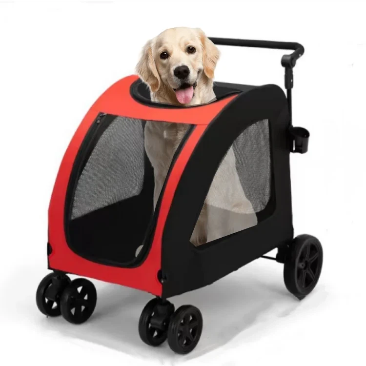 Outdoor Heavy Duty Foldable Large Dog Stroller