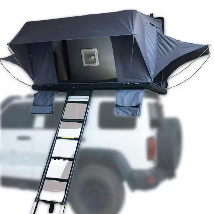 Side Open Expandable Car Rooftop Tent With Annex